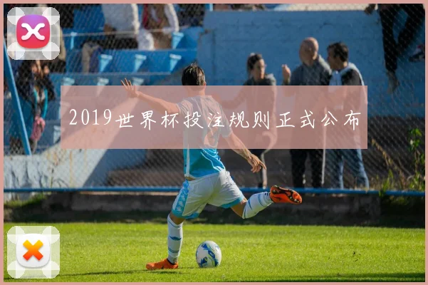 2019世界杯投注规则正式公布
